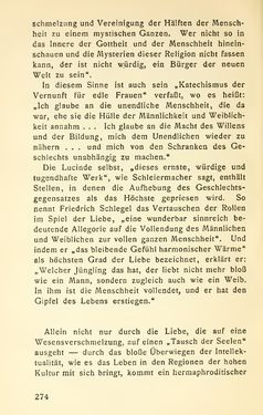 Bild der Seite - 274 - in Zur Kritik der Weiblichkeit