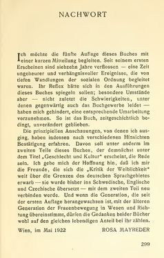Image of the Page - 299 - in Zur Kritik der Weiblichkeit