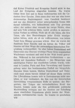 Bild der Seite - VIII - in Kronprinz Rudolf - Politische Briefe an einen Freund 1882-1889