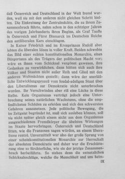 Bild der Seite - IX - in Kronprinz Rudolf - Politische Briefe an einen Freund 1882-1889