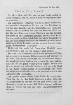 Bild der Seite - 7 - in Kronprinz Rudolf - Politische Briefe an einen Freund 1882-1889