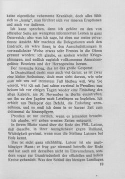 Image of the Page - 19 - in Kronprinz Rudolf - Politische Briefe an einen Freund 1882-1889