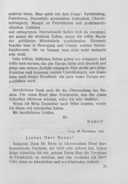 Bild der Seite - 21 - in Kronprinz Rudolf - Politische Briefe an einen Freund 1882-1889