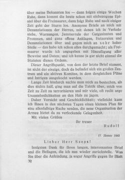 Bild der Seite - 32 - in Kronprinz Rudolf - Politische Briefe an einen Freund 1882-1889