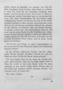 Bild der Seite - 35 - in Kronprinz Rudolf - Politische Briefe an einen Freund 1882-1889