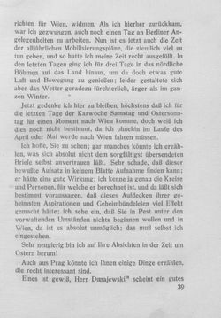 Image of the Page - 39 - in Kronprinz Rudolf - Politische Briefe an einen Freund 1882-1889