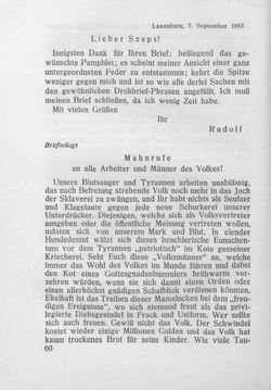 Image of the Page - 60 - in Kronprinz Rudolf - Politische Briefe an einen Freund 1882-1889