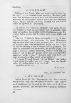 Image of the Page - 68 - in Kronprinz Rudolf - Politische Briefe an einen Freund 1882-1889