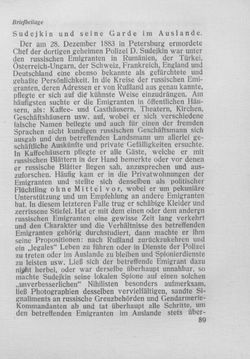 Bild der Seite - 89 - in Kronprinz Rudolf - Politische Briefe an einen Freund 1882-1889