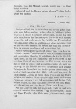 Image of the Page - 108 - in Kronprinz Rudolf - Politische Briefe an einen Freund 1882-1889