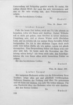 Bild der Seite - 110 - in Kronprinz Rudolf - Politische Briefe an einen Freund 1882-1889