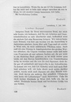 Bild der Seite - 120 - in Kronprinz Rudolf - Politische Briefe an einen Freund 1882-1889