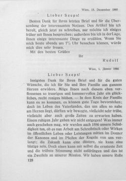 Image of the Page - 128 - in Kronprinz Rudolf - Politische Briefe an einen Freund 1882-1889