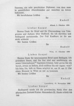 Image of the Page - 146 - in Kronprinz Rudolf - Politische Briefe an einen Freund 1882-1889