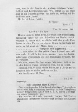 Image of the Page - 164 - in Kronprinz Rudolf - Politische Briefe an einen Freund 1882-1889