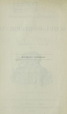 Image of the Page - IV - in Lateinisch-Deutsches und Deutsch-Lateinisches Schul-Wörterbuch - Lateinisch-Deutscher Theil