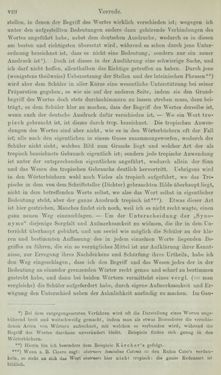 Bild der Seite - VIII - in Lateinisch-Deutsches und Deutsch-Lateinisches Schul-Wörterbuch - Lateinisch-Deutscher Theil