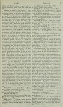 Image of the Page - 9 - in Lateinisch-Deutsches und Deutsch-Lateinisches Schul-Wörterbuch - Lateinisch-Deutscher Theil