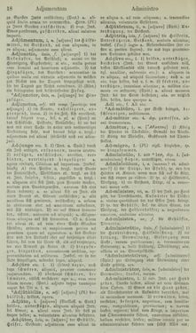 Bild der Seite - 18 - in Lateinisch-Deutsches und Deutsch-Lateinisches Schul-Wörterbuch - Lateinisch-Deutscher Theil