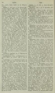 Bild der Seite - 34 - in Lateinisch-Deutsches und Deutsch-Lateinisches Schul-Wörterbuch - Lateinisch-Deutscher Theil