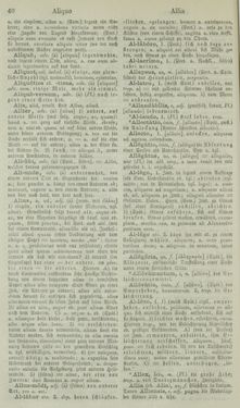 Image of the Page - 40 - in Lateinisch-Deutsches und Deutsch-Lateinisches Schul-Wörterbuch - Lateinisch-Deutscher Theil