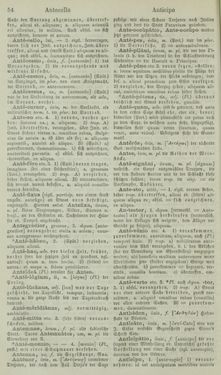 Bild der Seite - 54 - in Lateinisch-Deutsches und Deutsch-Lateinisches Schul-Wörterbuch - Lateinisch-Deutscher Theil