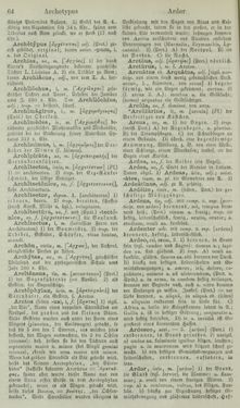 Bild der Seite - 64 - in Lateinisch-Deutsches und Deutsch-Lateinisches Schul-Wörterbuch - Lateinisch-Deutscher Theil