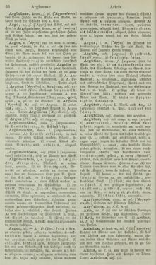 Bild der Seite - 66 - in Lateinisch-Deutsches und Deutsch-Lateinisches Schul-Wörterbuch - Lateinisch-Deutscher Theil