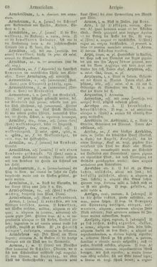 Bild der Seite - 68 - in Lateinisch-Deutsches und Deutsch-Lateinisches Schul-Wörterbuch - Lateinisch-Deutscher Theil