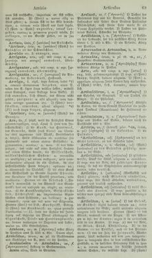 Bild der Seite - 69 - in Lateinisch-Deutsches und Deutsch-Lateinisches Schul-Wörterbuch - Lateinisch-Deutscher Theil