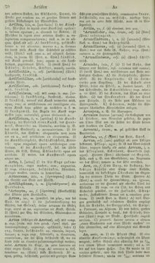 Bild der Seite - 70 - in Lateinisch-Deutsches und Deutsch-Lateinisches Schul-Wörterbuch - Lateinisch-Deutscher Theil