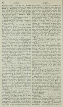 Bild der Seite - 72 - in Lateinisch-Deutsches und Deutsch-Lateinisches Schul-Wörterbuch - Lateinisch-Deutscher Theil