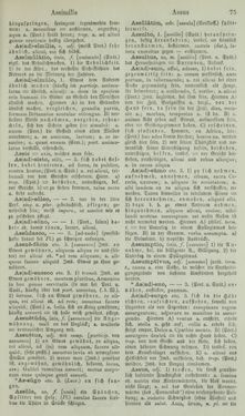 Bild der Seite - 75 - in Lateinisch-Deutsches und Deutsch-Lateinisches Schul-Wörterbuch - Lateinisch-Deutscher Theil