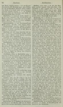 Bild der Seite - 82 - in Lateinisch-Deutsches und Deutsch-Lateinisches Schul-Wörterbuch - Lateinisch-Deutscher Theil