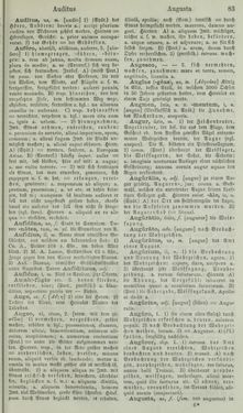 Bild der Seite - 83 - in Lateinisch-Deutsches und Deutsch-Lateinisches Schul-Wörterbuch - Lateinisch-Deutscher Theil