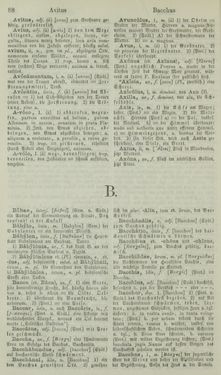 Bild der Seite - 88 - in Lateinisch-Deutsches und Deutsch-Lateinisches Schul-Wörterbuch - Lateinisch-Deutscher Theil