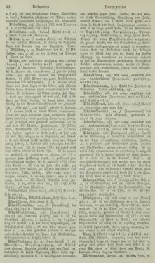Bild der Seite - 92 - in Lateinisch-Deutsches und Deutsch-Lateinisches Schul-Wörterbuch - Lateinisch-Deutscher Theil