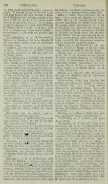 Image of the Page - 104 - in Lateinisch-Deutsches und Deutsch-Lateinisches Schul-Wörterbuch - Lateinisch-Deutscher Theil