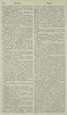 Bild der Seite - 108 - in Lateinisch-Deutsches und Deutsch-Lateinisches Schul-Wörterbuch - Lateinisch-Deutscher Theil