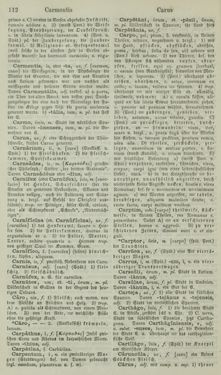 Bild der Seite - 112 - in Lateinisch-Deutsches und Deutsch-Lateinisches Schul-Wörterbuch - Lateinisch-Deutscher Theil