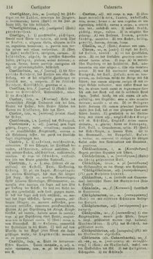 Bild der Seite - 114 - in Lateinisch-Deutsches und Deutsch-Lateinisches Schul-Wörterbuch - Lateinisch-Deutscher Theil