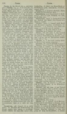Bild der Seite - 116 - in Lateinisch-Deutsches und Deutsch-Lateinisches Schul-Wörterbuch - Lateinisch-Deutscher Theil