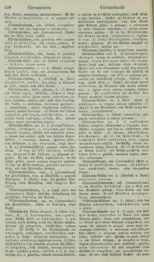 Image of the Page - 128 - in Lateinisch-Deutsches und Deutsch-Lateinisches Schul-Wörterbuch - Lateinisch-Deutscher Theil