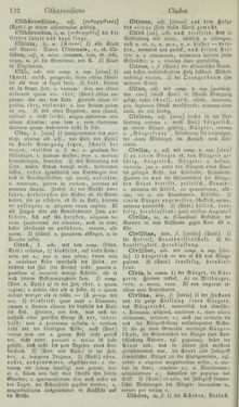Image of the Page - 132 - in Lateinisch-Deutsches und Deutsch-Lateinisches Schul-Wörterbuch - Lateinisch-Deutscher Theil