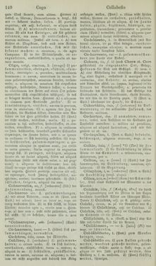 Image of the Page - 140 - in Lateinisch-Deutsches und Deutsch-Lateinisches Schul-Wörterbuch - Lateinisch-Deutscher Theil