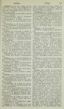 Bild der Seite - 141 - in Lateinisch-Deutsches und Deutsch-Lateinisches Schul-Wörterbuch - Lateinisch-Deutscher Theil