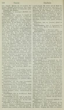 Image of the Page - 156 - in Lateinisch-Deutsches und Deutsch-Lateinisches Schul-Wörterbuch - Lateinisch-Deutscher Theil