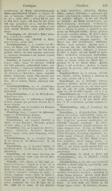 Image of the Page - 159 - in Lateinisch-Deutsches und Deutsch-Lateinisches Schul-Wörterbuch - Lateinisch-Deutscher Theil