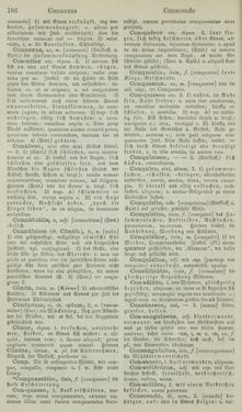 Image of the Page - 166 - in Lateinisch-Deutsches und Deutsch-Lateinisches Schul-Wörterbuch - Lateinisch-Deutscher Theil