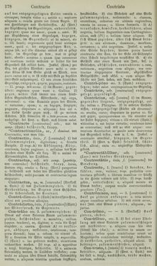 Image of the Page - 178 - in Lateinisch-Deutsches und Deutsch-Lateinisches Schul-Wörterbuch - Lateinisch-Deutscher Theil